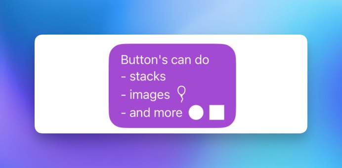 Using the SwiftUI button label initializer